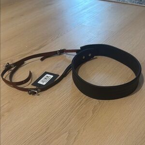 Black and Brown Durable Belts